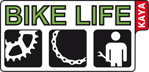 „BIKE LIFE KAYA“-Logo, zur Startseite